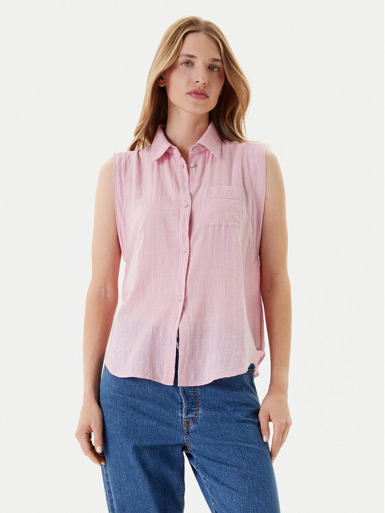 

Рубашка обычного кроя 5ONVDQ0C1 United Colors Of Benetton, розовый