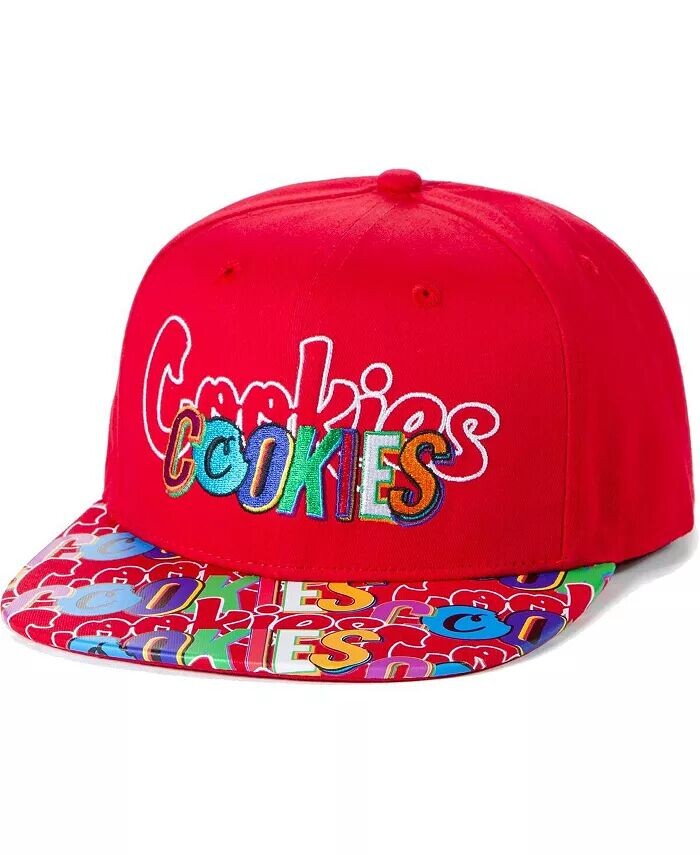 

Мужская одежда Red On The Block Snapback Hat Cookies, красный