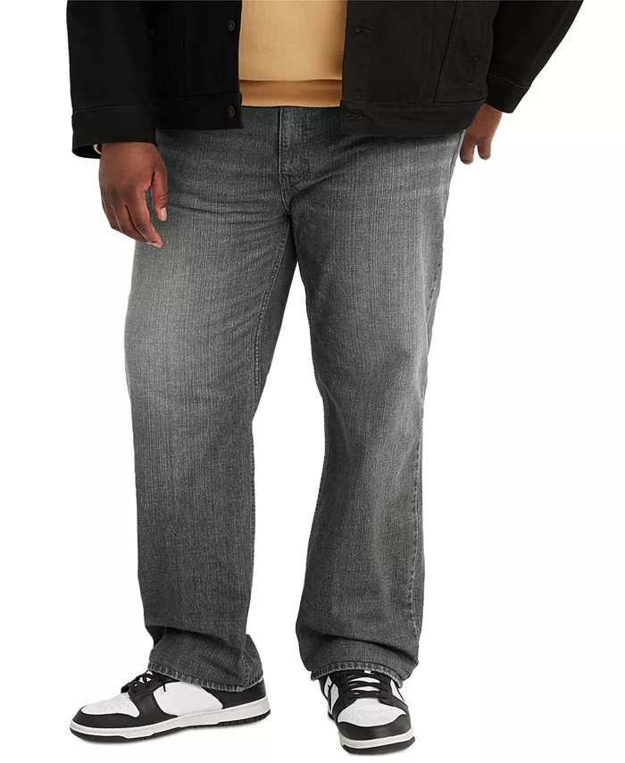 Мужские джинсы Big & Tall 559 Relaxed Straight Fit Levi's, черный — фото 2