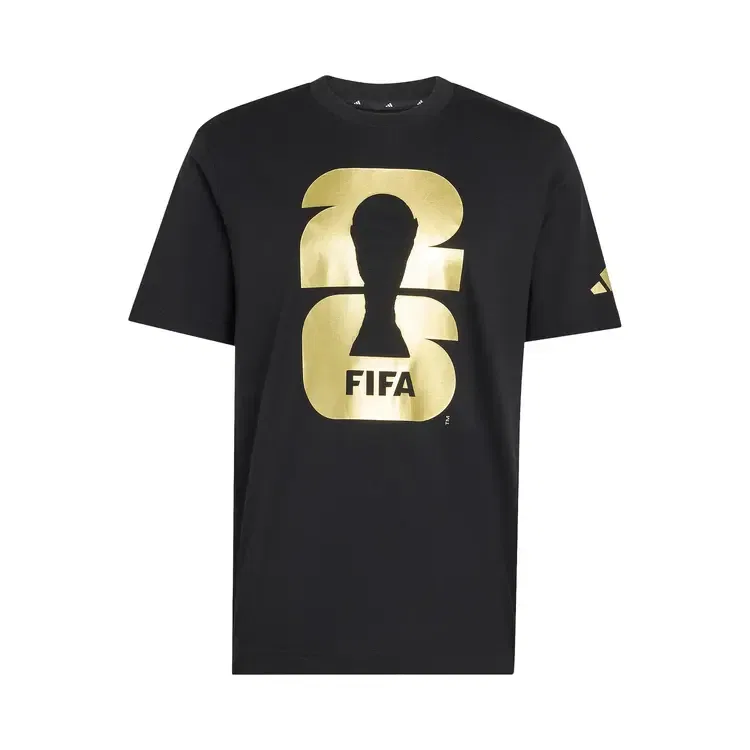 Футболка Adidas FIFA World Cup 26 Official Emblem T-Shirt, черный