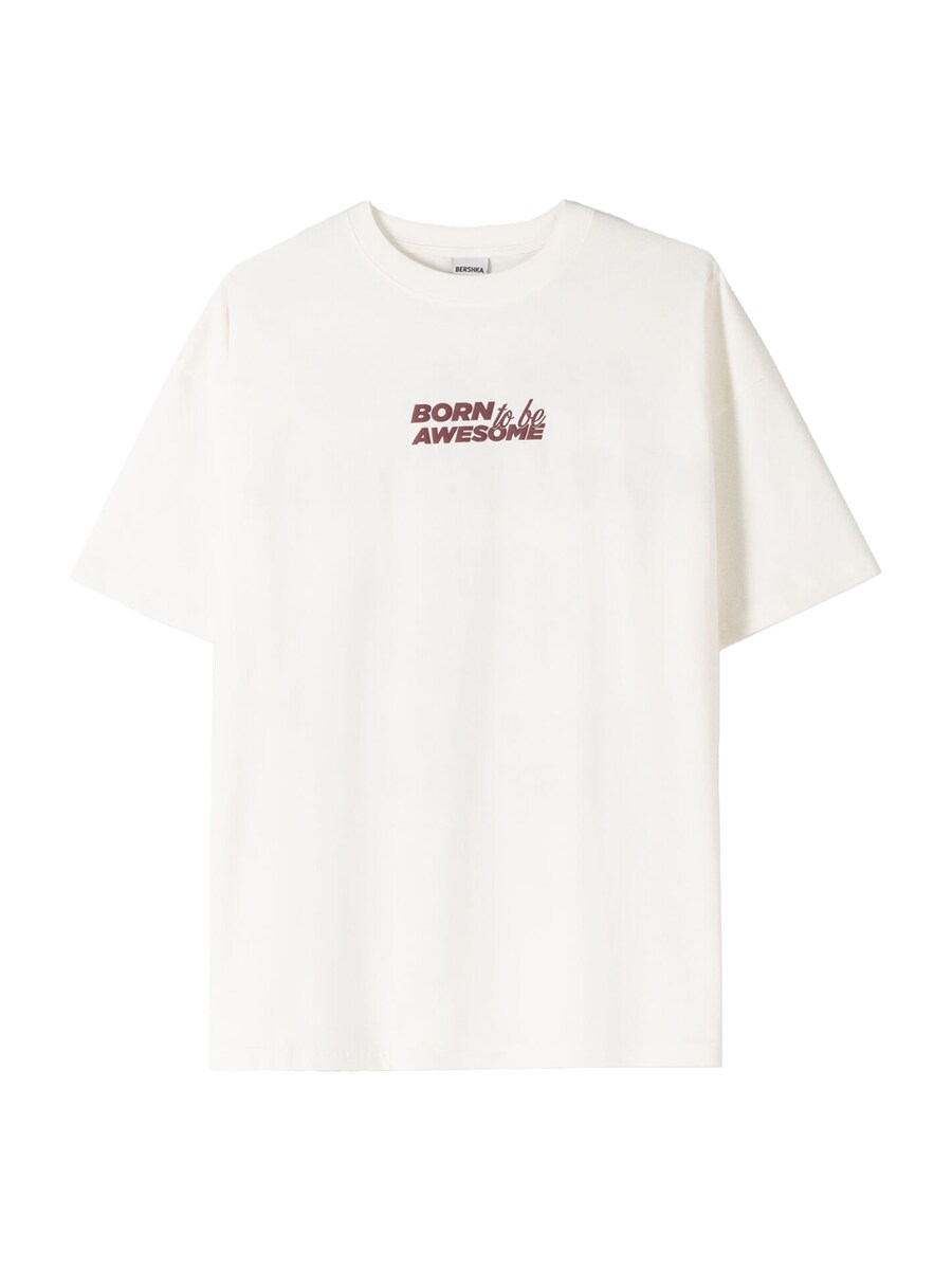 

Рубашка Bershka BRAZIL, белый
