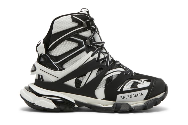 

Кроссовки Balenciaga Track Hike 'Black White', черный