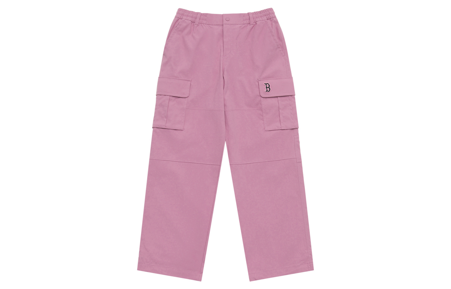 

MLB Базовые брюки casual Preppy Style Collection Basic Boston Red Sox SS25 унисекс с принтом по всей поверхности Pink All Over Print