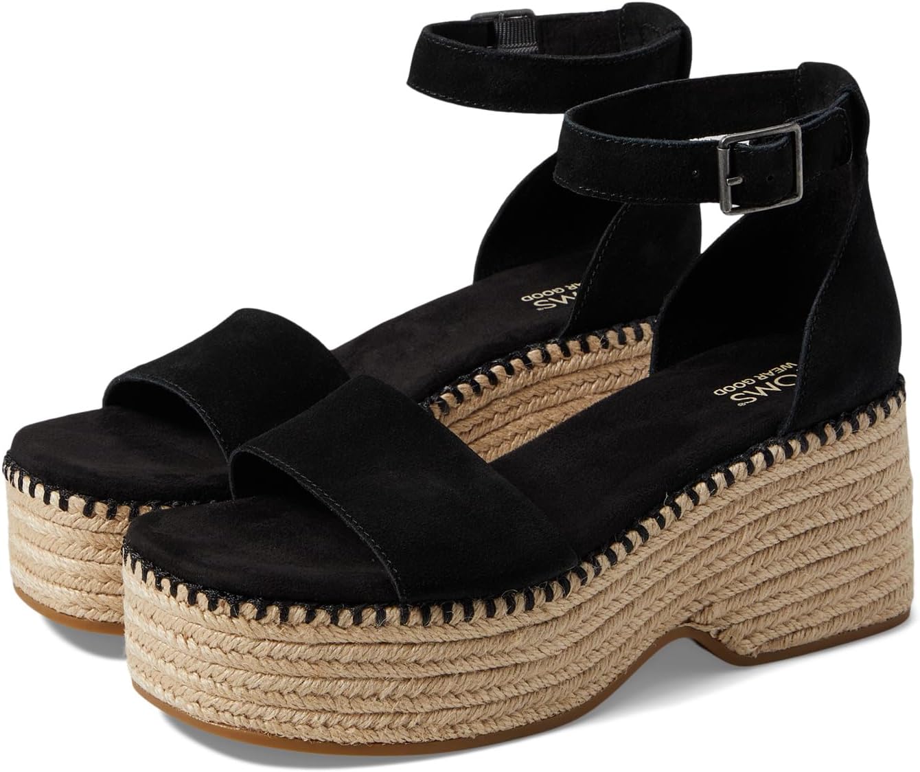 

Туфли TOMS Laila, цвет Black Suede