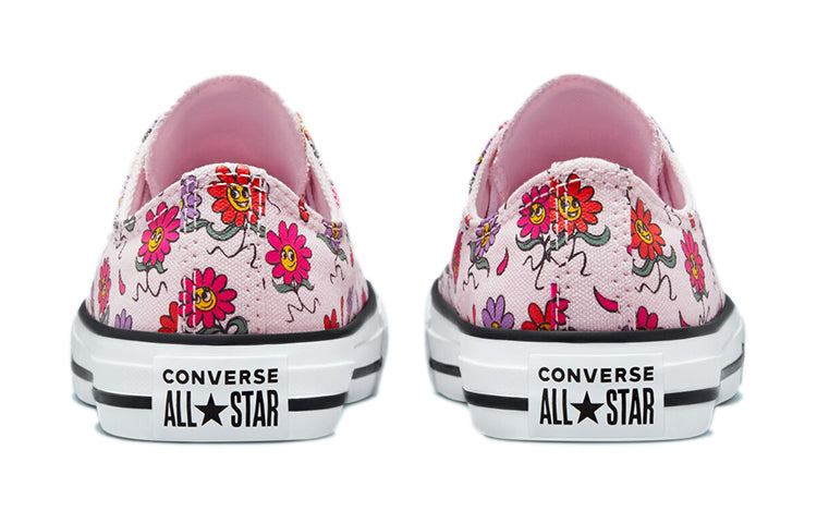 Кеды Converse Chuck Taylor All Star Canvas Shoes K 'Pink Purple MultiColor' — фото 4