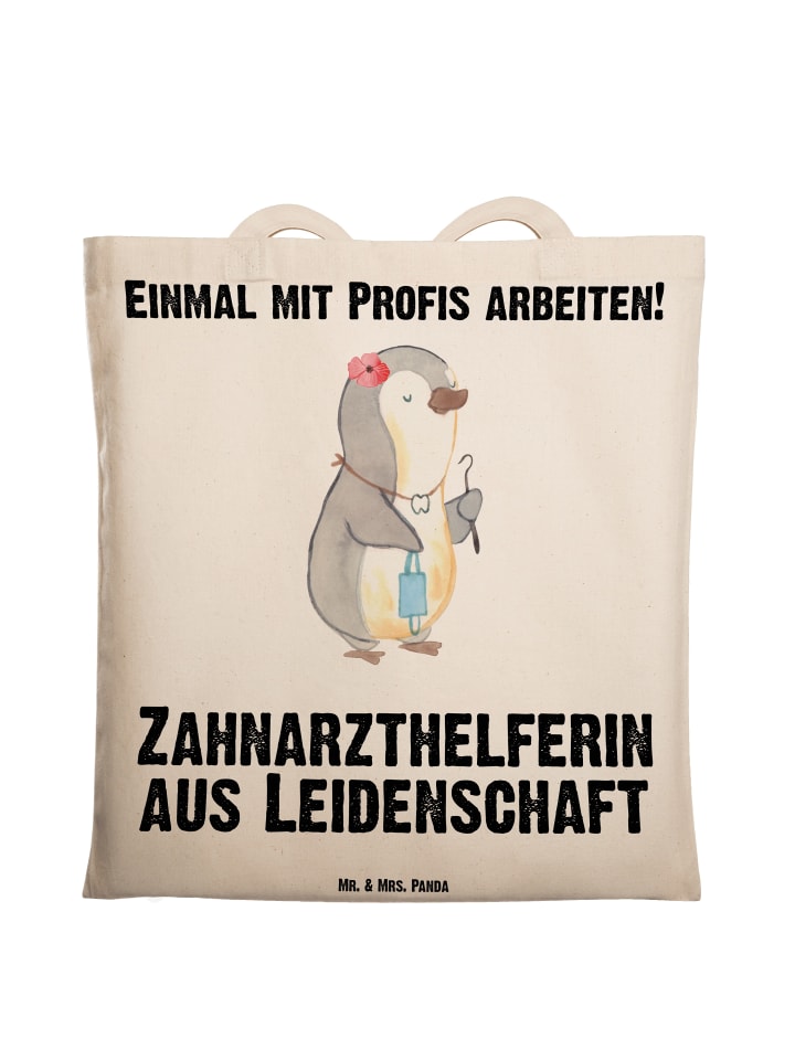 

Mr. & Mrs. Panda Сумка для ассистентов стоматолога с надписью кремового цвета