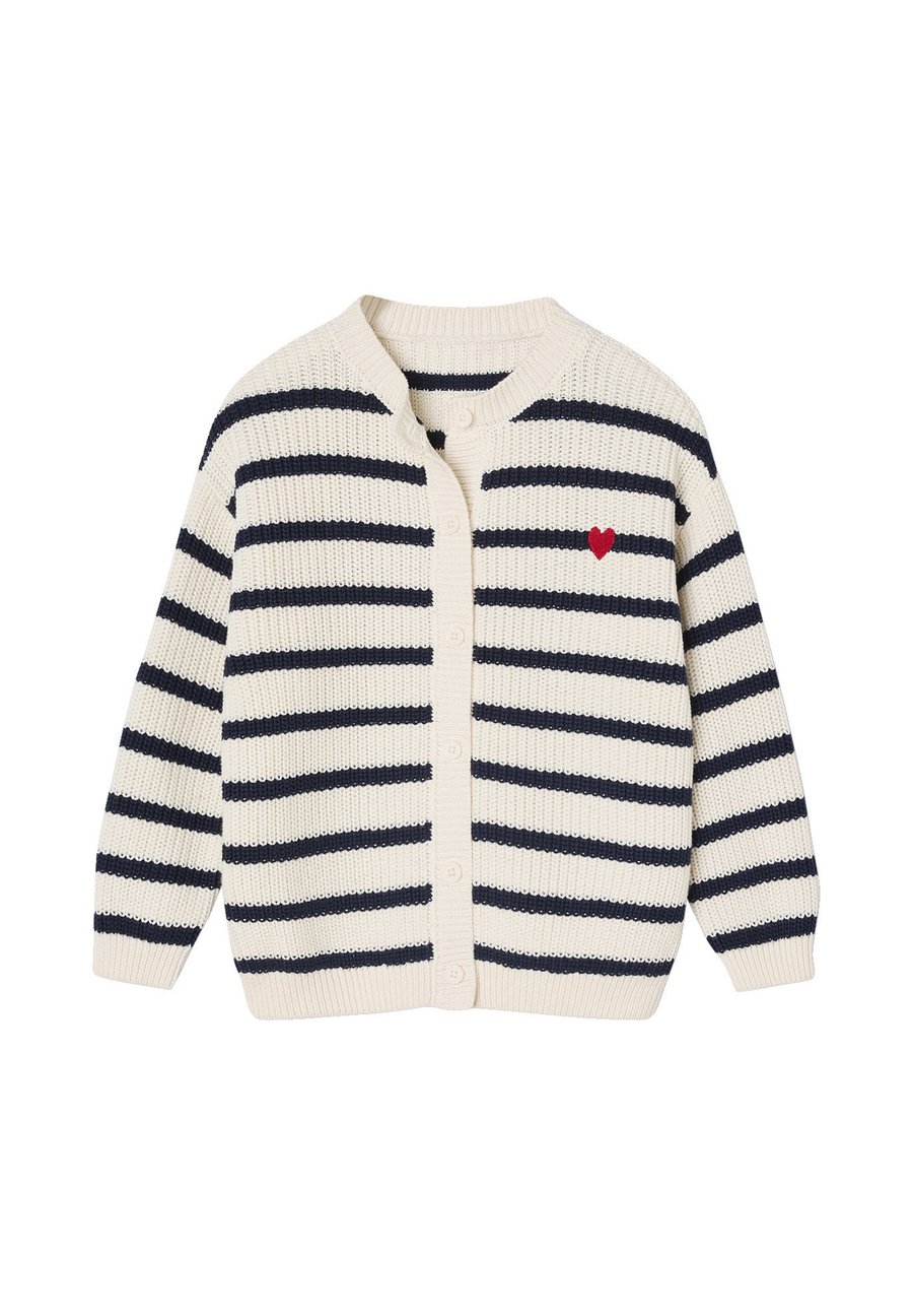 

Кардиган Vertbaudet MIT KLEINEN STICKEREIEN, Wollweiß/White