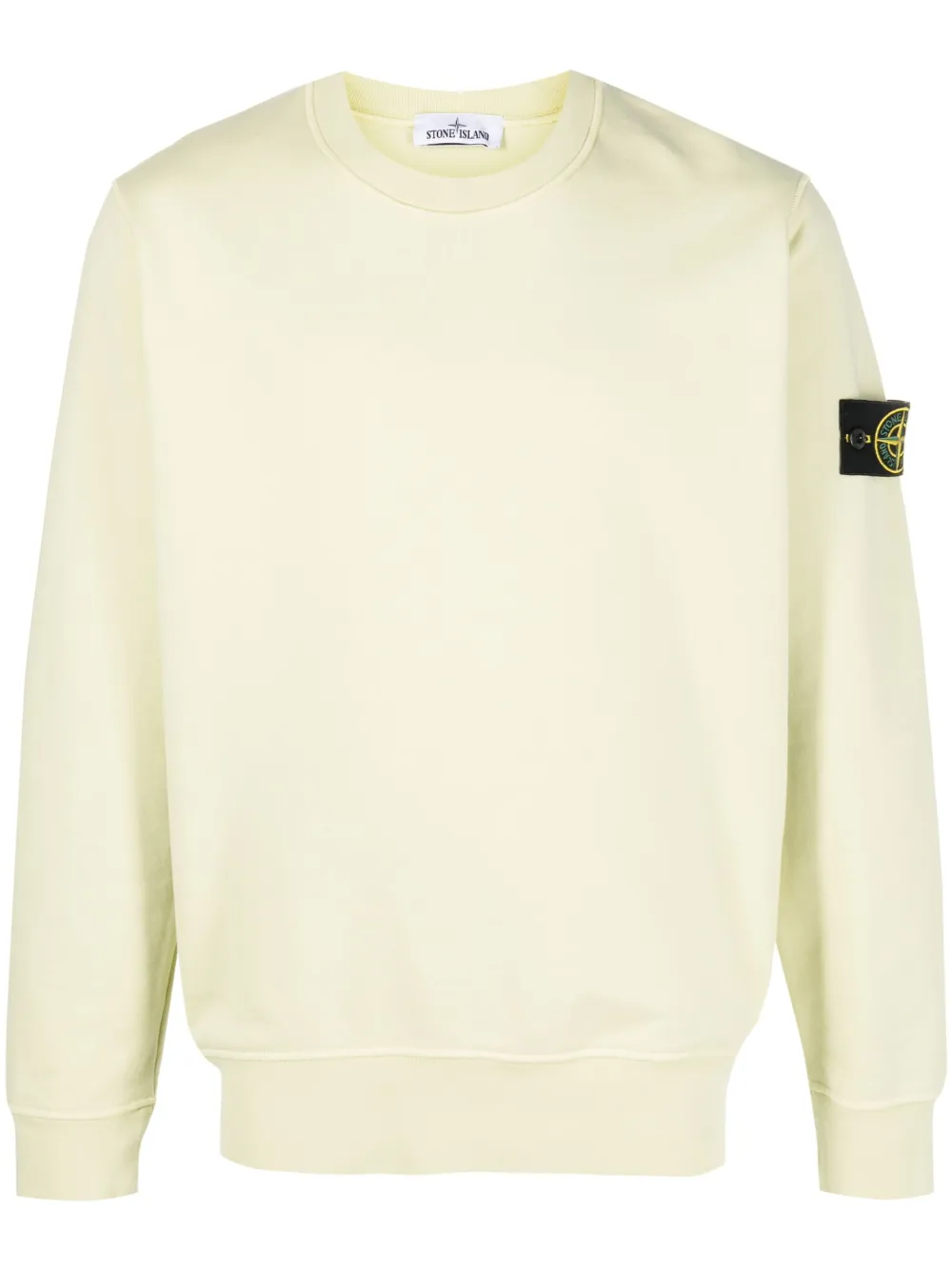 

Толстовка с нашивкой Compass Stone Island, желтый
