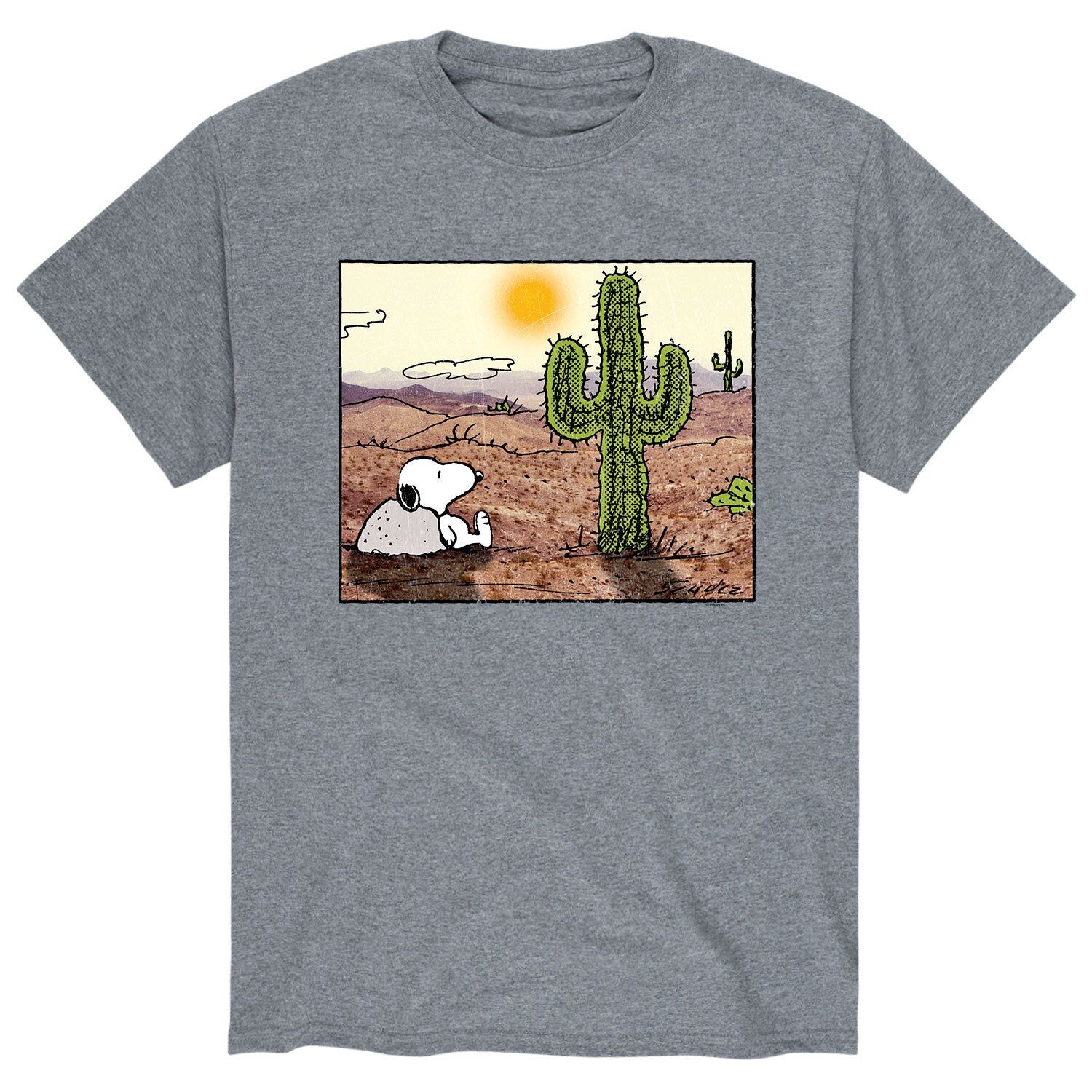 

Мужская футболка Peanuts Snoopy Desert Licensed Character