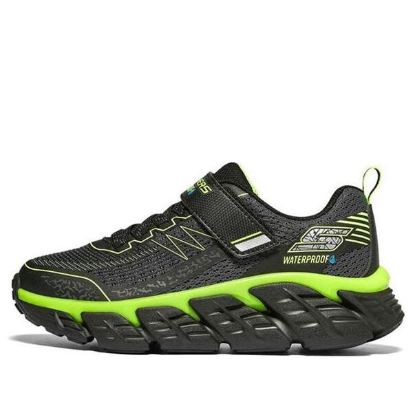 

Кроссовки tech- grip 'black green' Skechers, черный