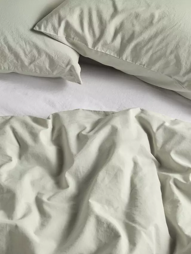 

Постельное белье Bedfolk Relaxed Cotton, цвет sage