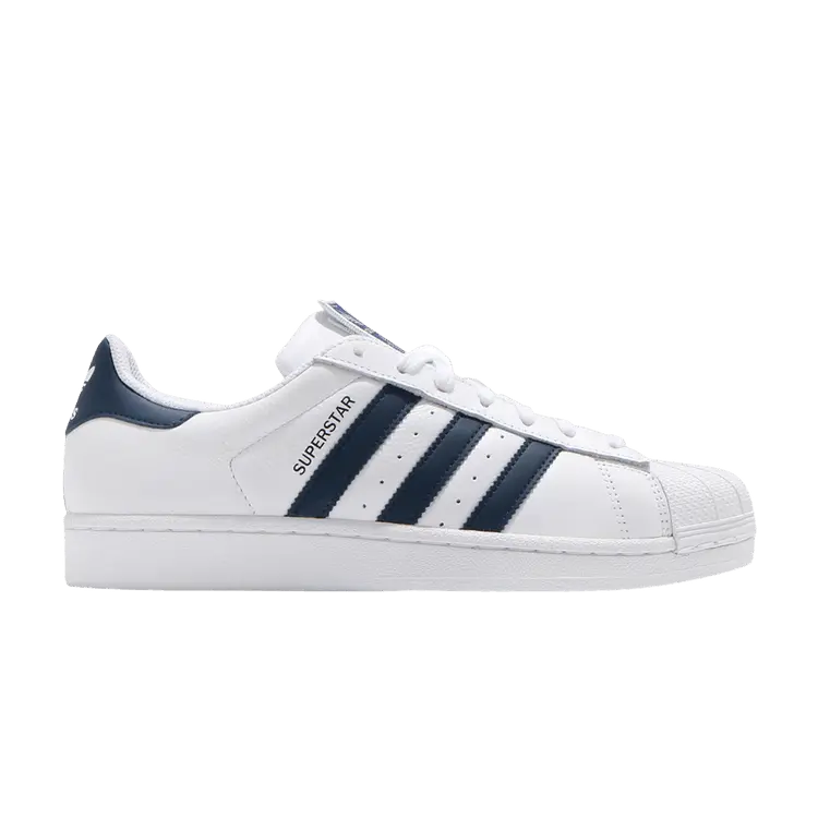 

Кроссовки adidas Superstar 'White Collegiate Navy', белый