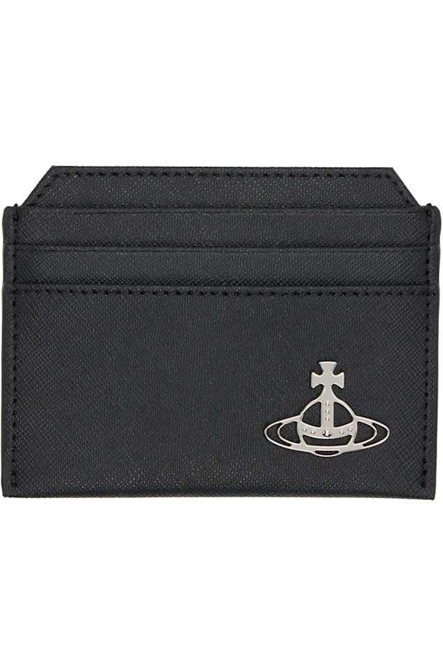 

Тонкий держатель для карт Vivienne Westwood, черный