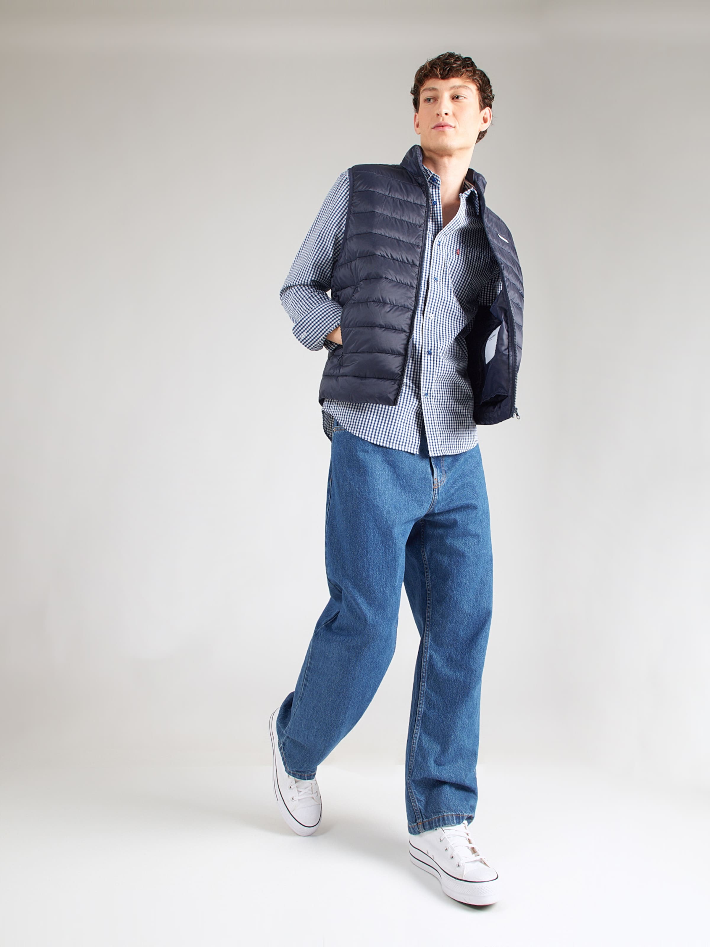 LEVI'S  Рубашка на пуговицах 'SUNSET' в темно-синем цвете, Regular fit — фото 3