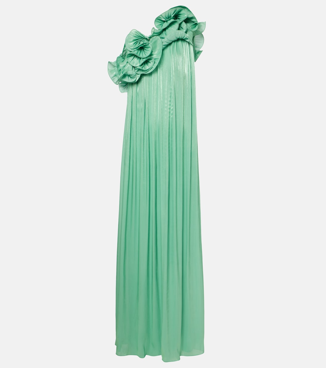 

Платье Charmain из ламе-жоржета Costarellos, Pistachio Green