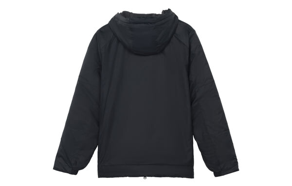 Куртка casual sports stay warm hooded padded jacket black Nike, черный — фото 2