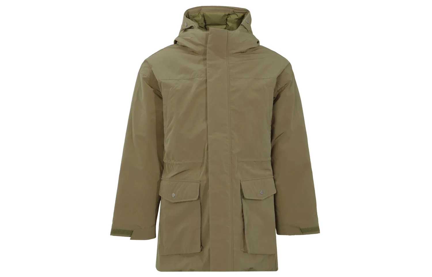 Jordan Пуховик женский с капюшоном, цвет Seaweed Brown
