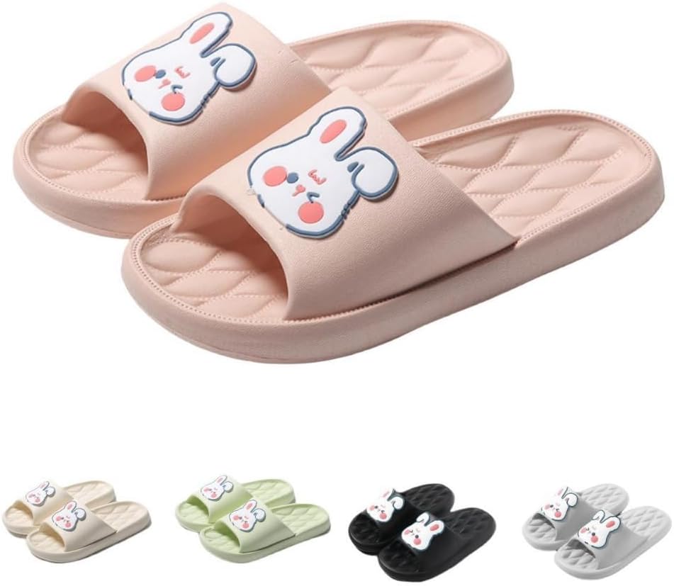 

Милые шлепанцы-зайчики для женщин Albiva, розовый