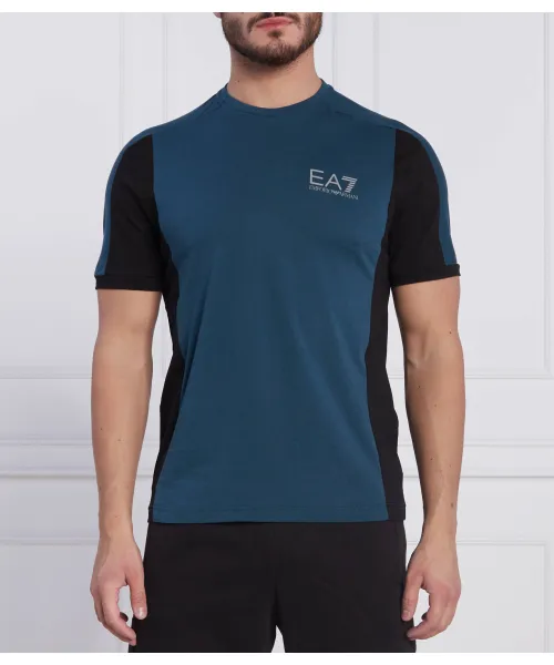 

Футболка Regular fit Ea7, синий