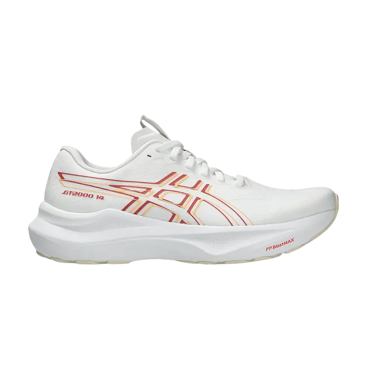Кроссовки Asics Wmns GT 2000 14, White Dark Pink Clay