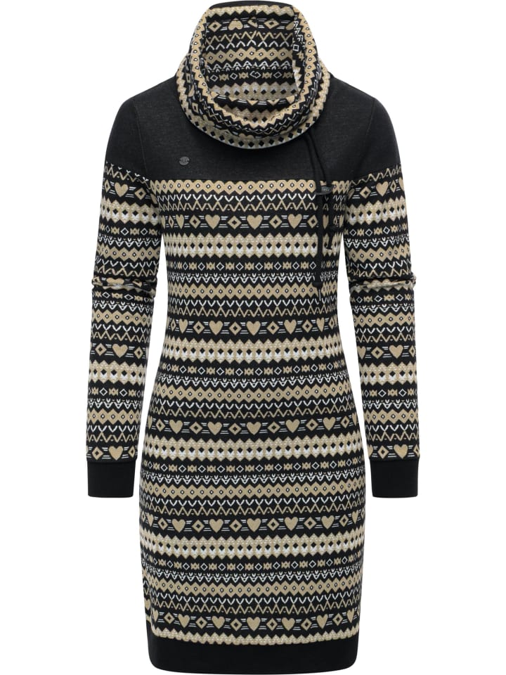 

Ragwear Спортивное платье Chlloe Jacquard YOUMODO черного цвета