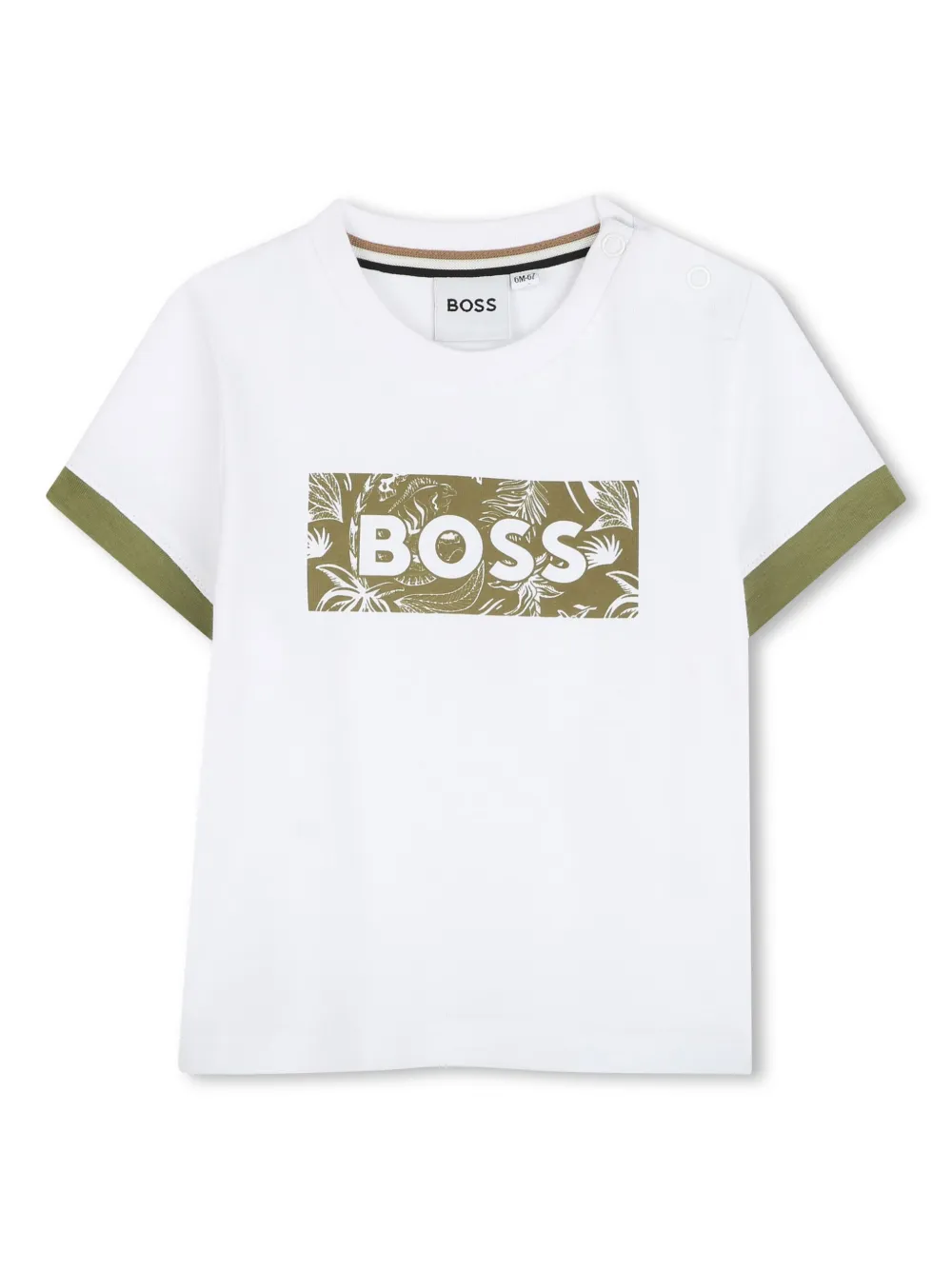 

Футболка с логотипом BOSS Kidswear, белый