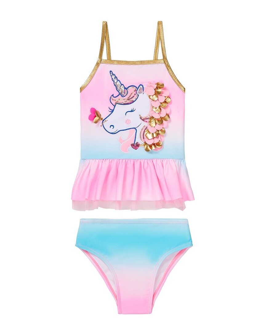 

Комбинезон Flapdoodles Girls Unicorn Multicolor, розовый