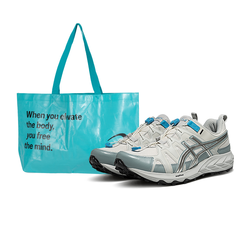 

ASICS Кроссовки для бега GEL SONOMA FE Low Top Casual, мужские, белые, сине-серые