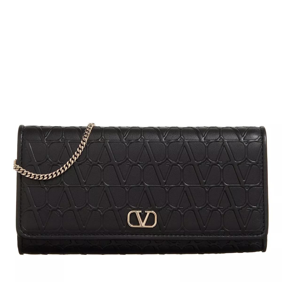 

Кошелек на цепочке nero Valentino Garavani, черный