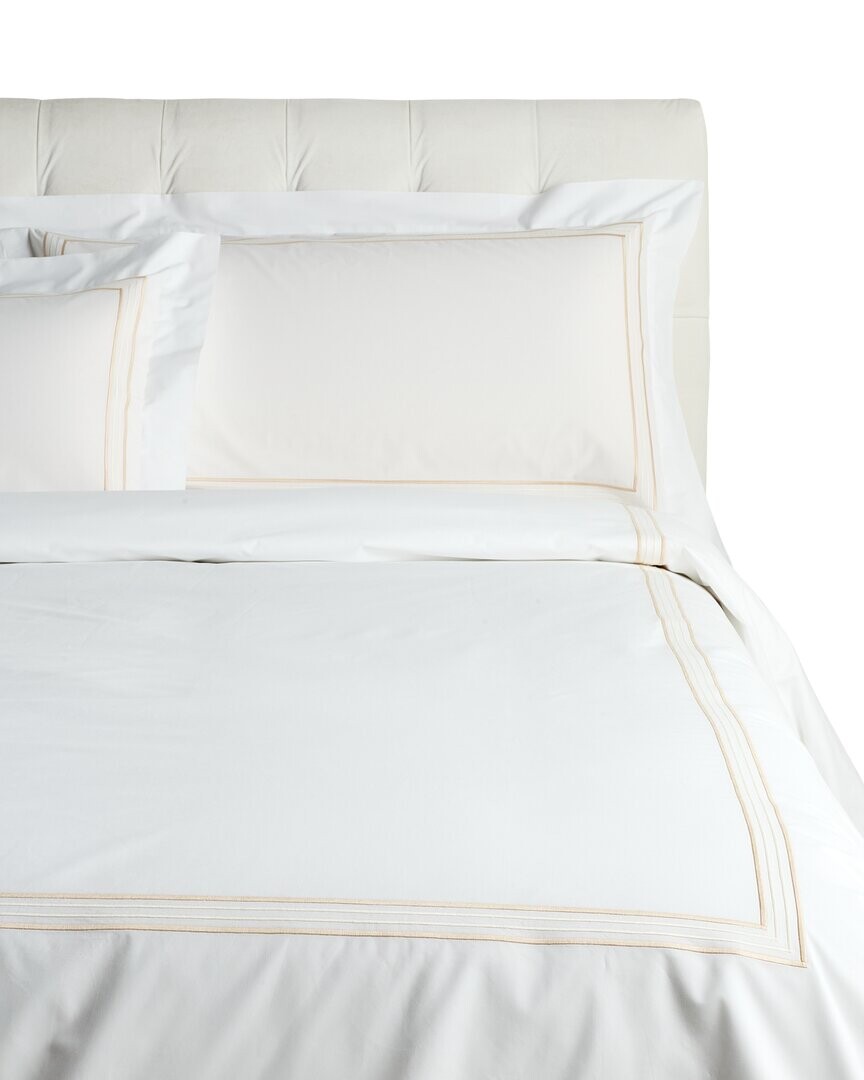 

Dea Italian Linens Sinfonia Toscana Quattrocento Перкаль Пододеяльник, цвет White