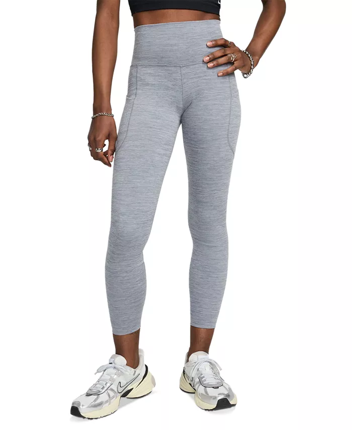 

Женские леггинсы One High-Waist 7/8 Nike, серый