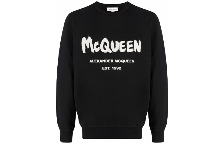 

Свитер мужской черный Alexander McQueen