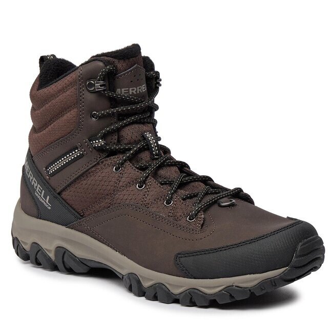 

Трекинговые ботинки Merrell ThermoAkita Mid, коричневый