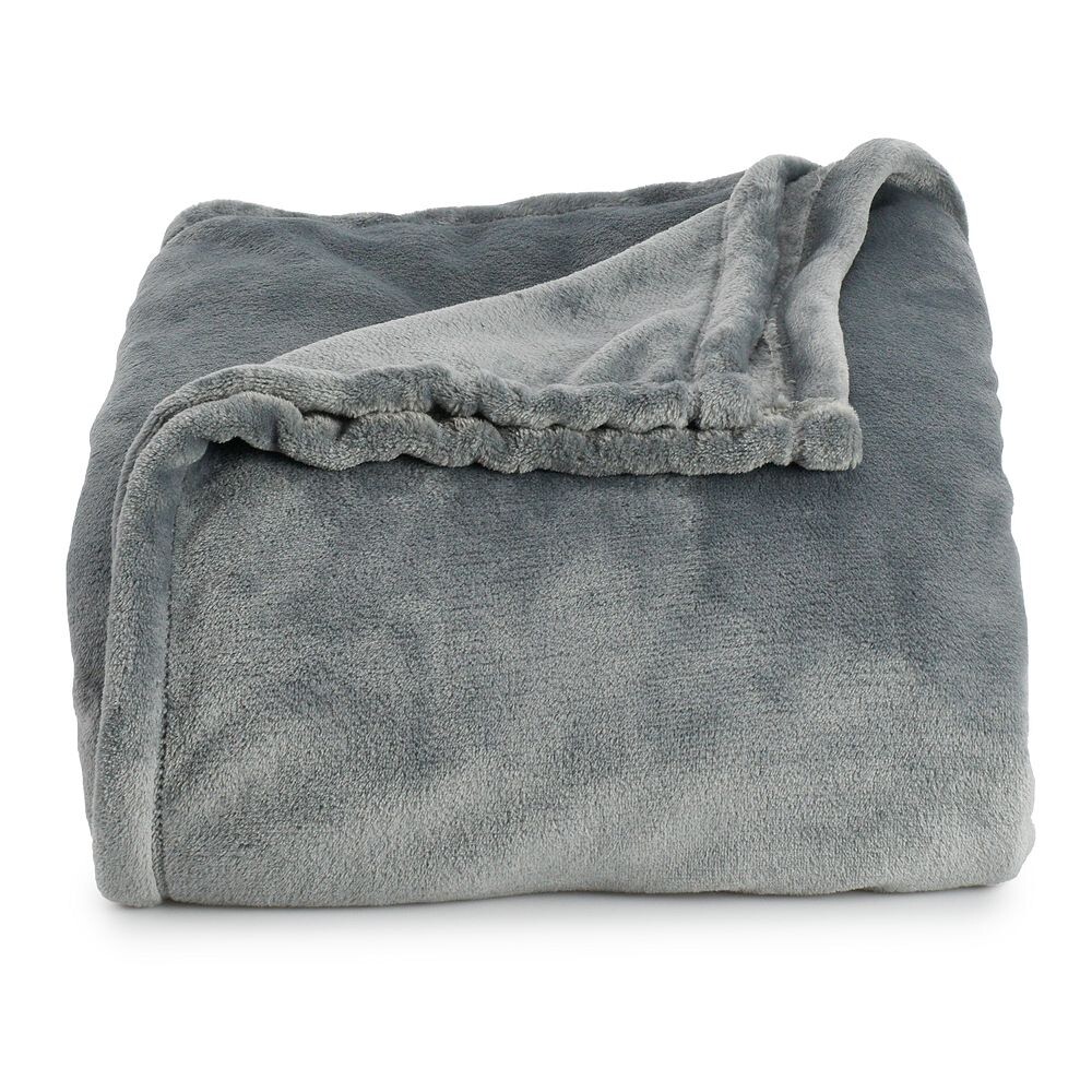 

Супермягкое плюшевое одеяло The Big One, цвет Dark Gray