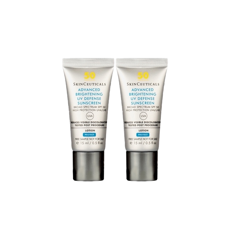 Солнцезащитный крем SkinCeuticals Advanced Brightening UV Defense SPF 50, 15 мл*2 — фото 3