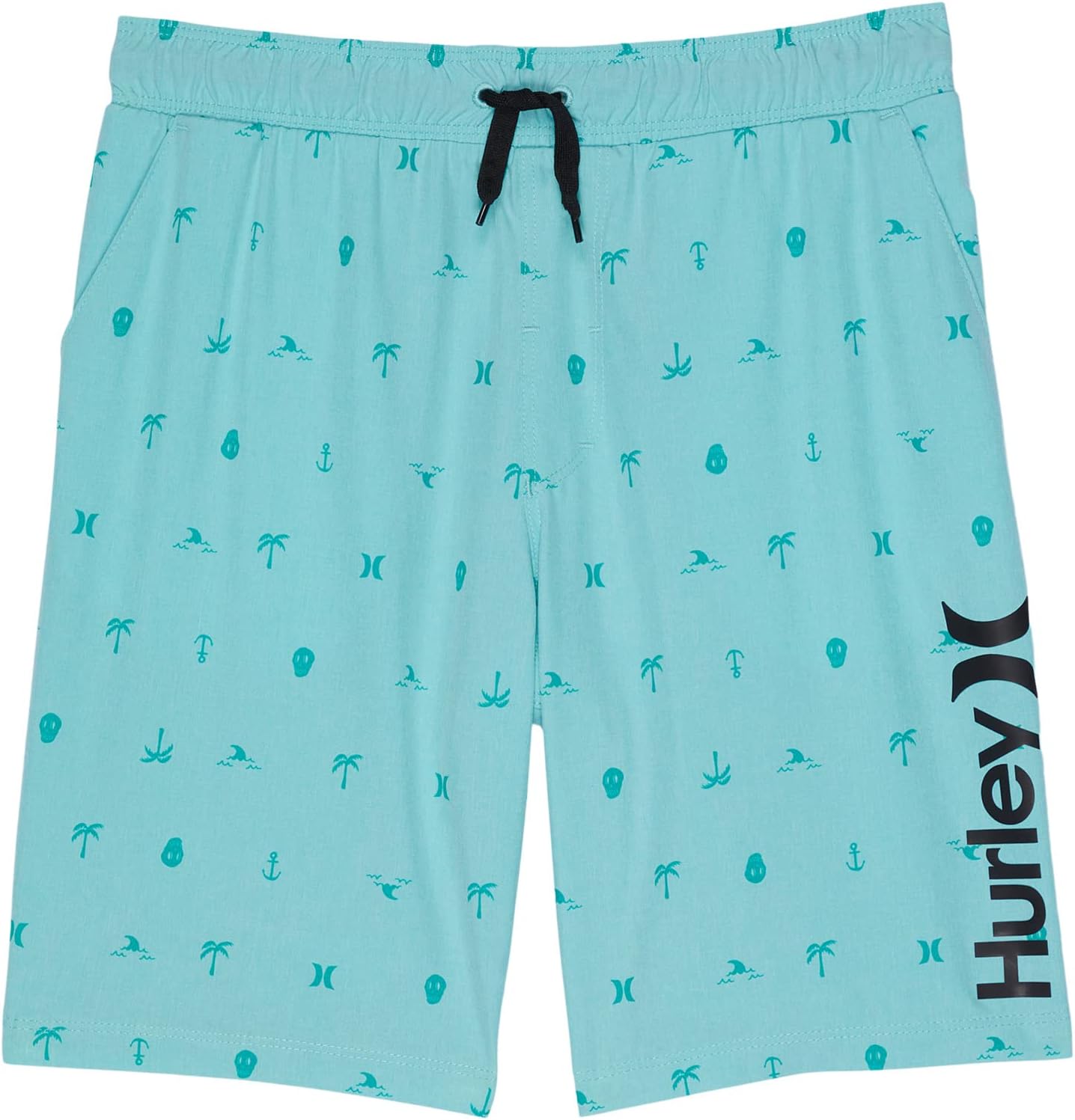 

Пляжные шорты Hurley Pull-On Phantom Walkshorts, цвет Aurora Green