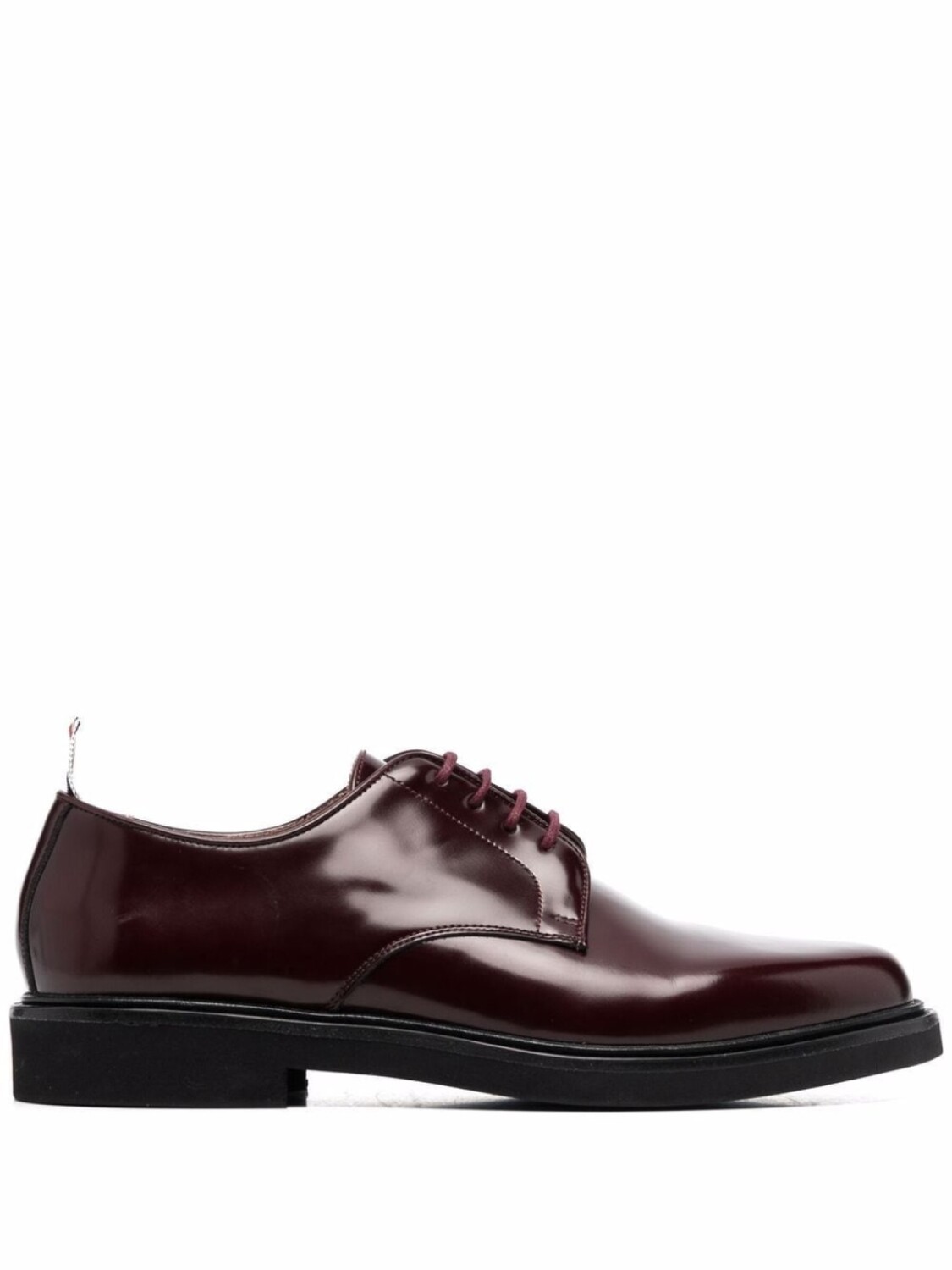 

Thom Browne туфли на шнуровке с декором RWB, красный