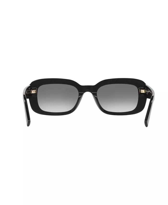 Женские солнцезащитные очки, Sl M130 Ys000525 Saint Laurent, черный — фото 4