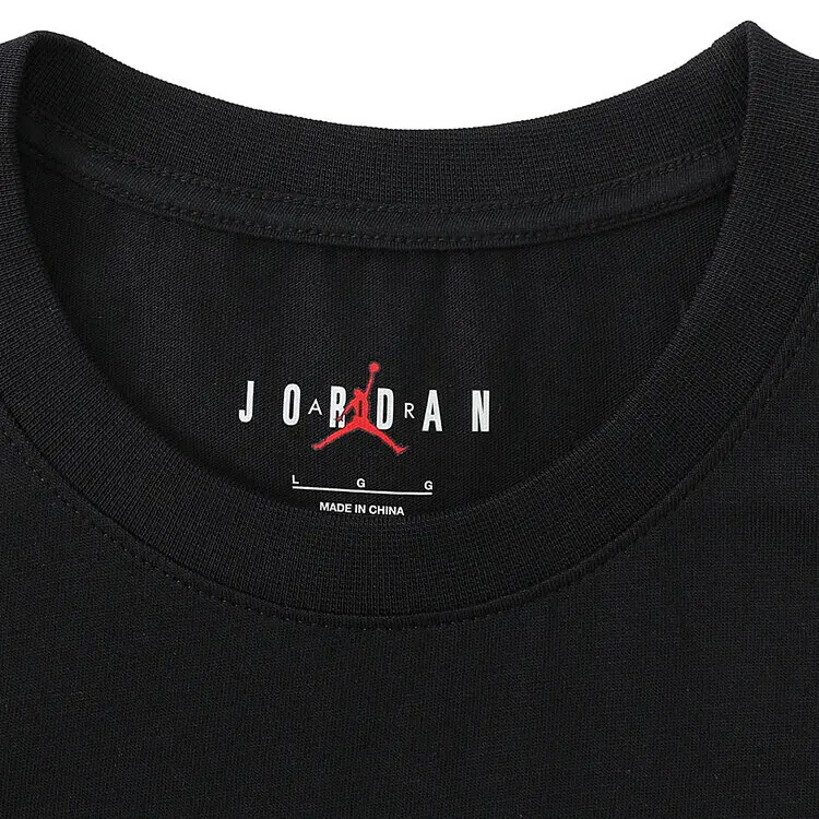Jordan Футболка Air AS M J JD AIR SS CREW мужская black — фото 4