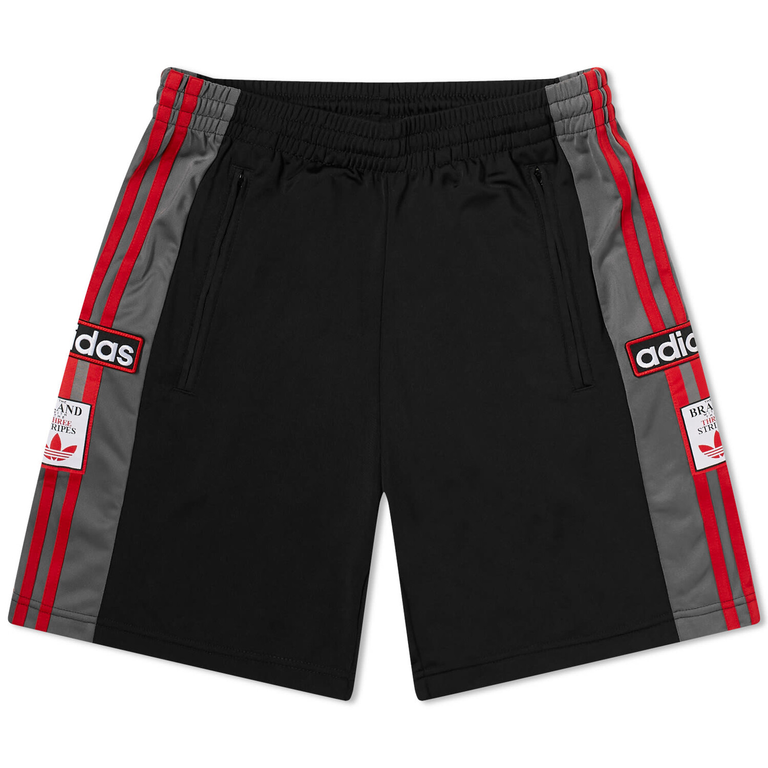 

Шорты Adidas Adibreak Short, цвет Black, Grey Four & Better Scarlet