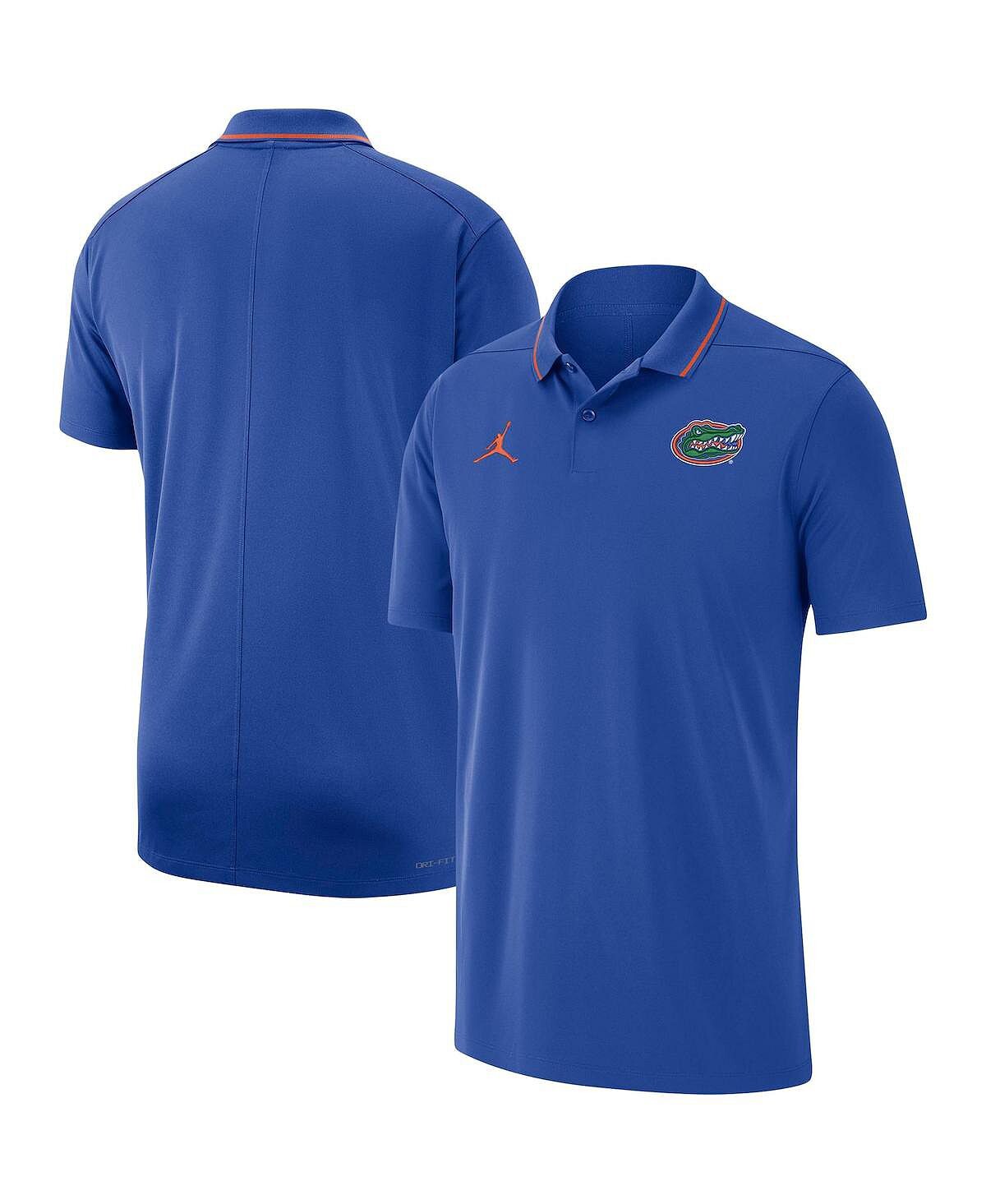 

Мужская брендовая рубашка-поло Royal Florida Gators Coaches Performance Jordan