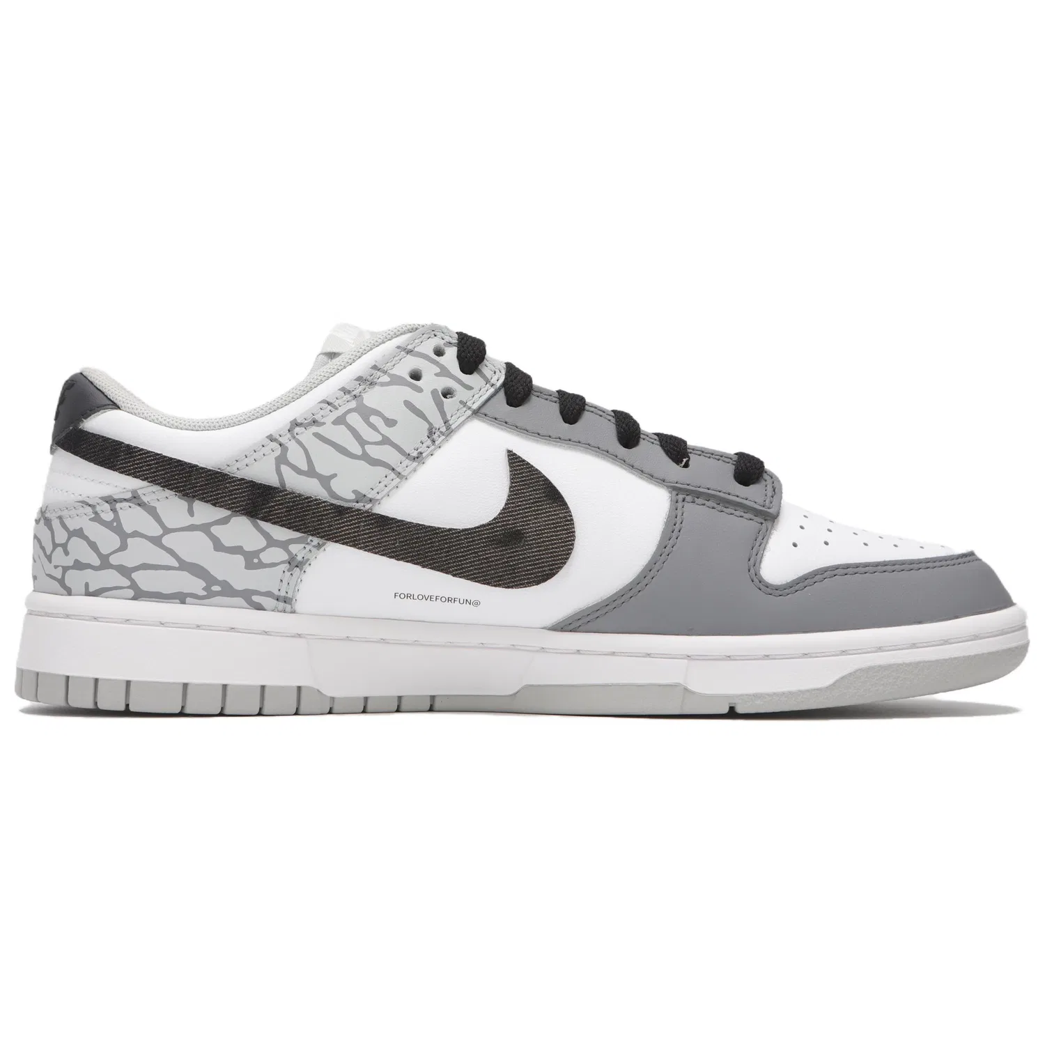 Кроссовки Nike Dunk Low Black Gray — фото 3