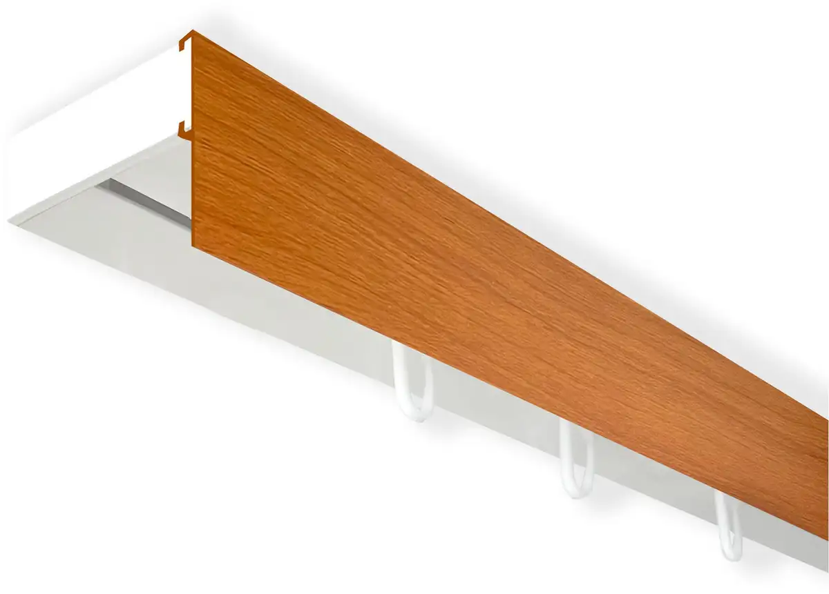 

SN DECO GROUP Карниз для штор "Карниз SH с крышкой", 1 направляющая, фиксированный размер 580 см, белый