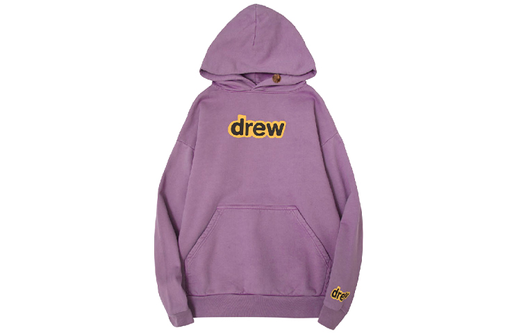 

Drew House Свитшот с буквенным логотипом, унисекс, сиренево-фиолетовая