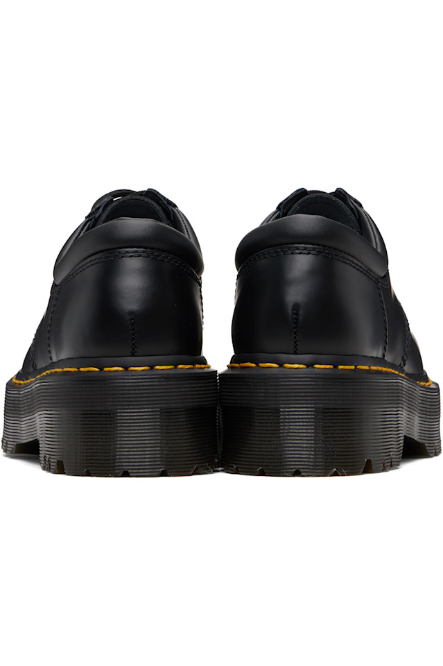 Dr. Martens Черные кожаные повседневные дерби на платформе 8053 — фото 2