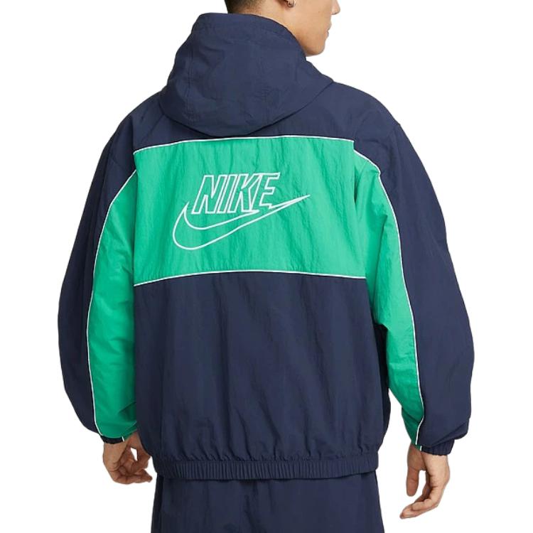 Nike Клубная куртка мужская морская синяя, Marine Blue — фото 4