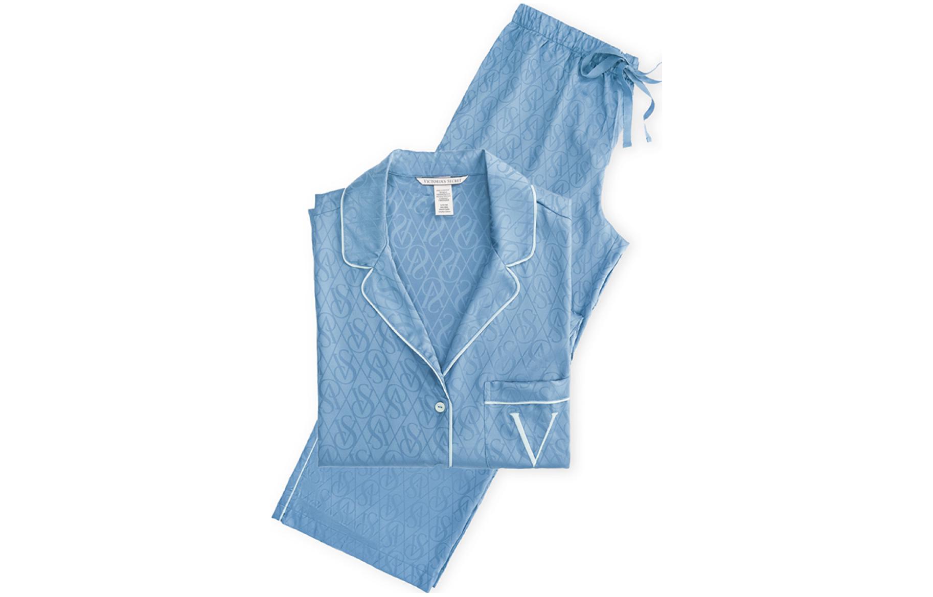 

Домашний костюм Victoria's Secret, цвет washed denim blue