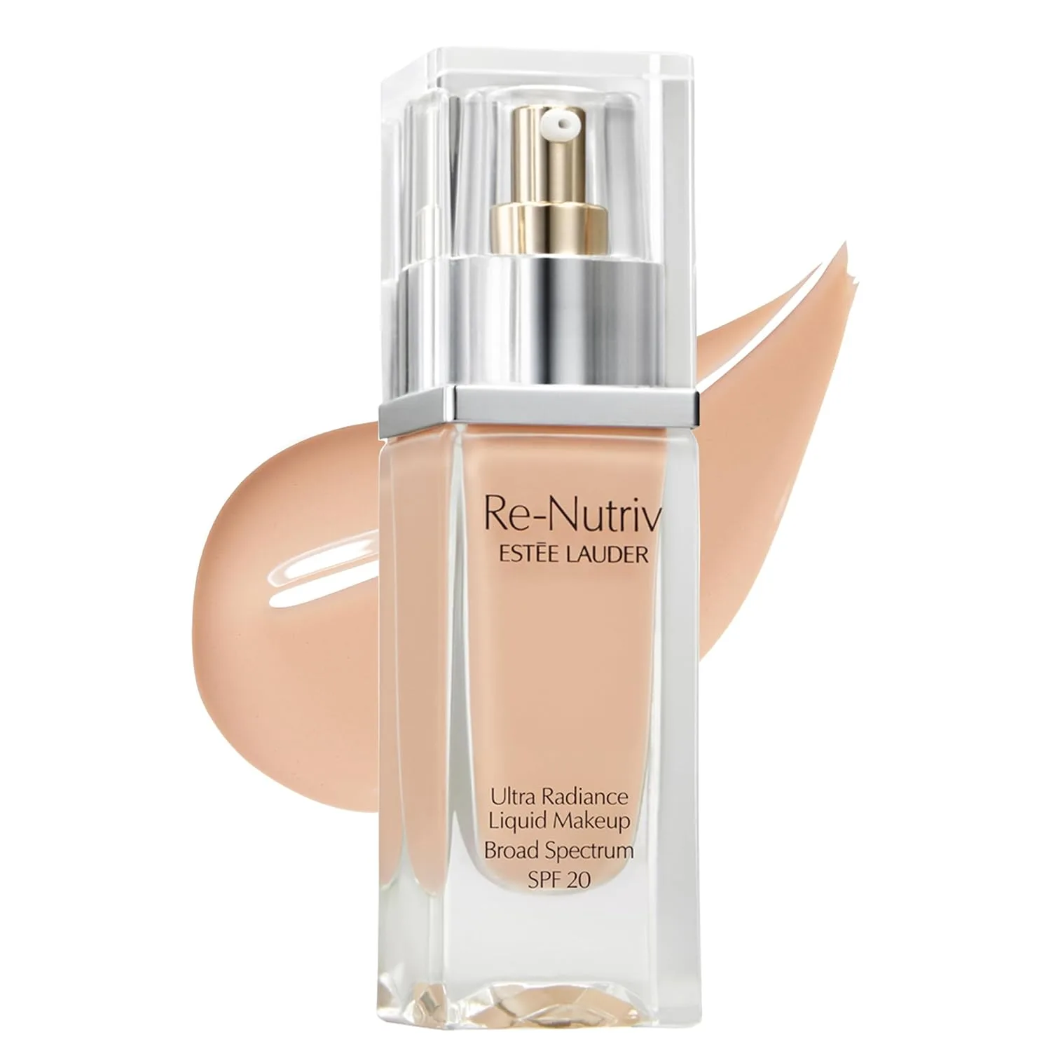Жидкая тональная основа Estée Lauder Re-Nutriv Ultra Radiance SPF 20 | Роскошная, увлажняющая, стойкая, 30 мл, 3N1 Ivory Beige - Medium with neutral undertones