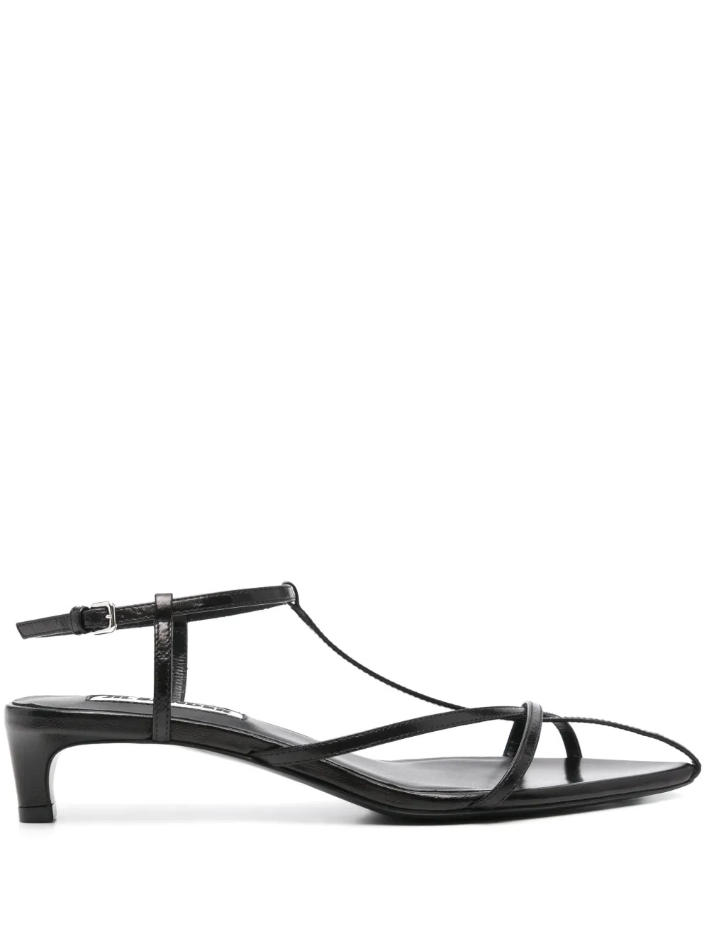 Босоножки High JIL SANDER, черный