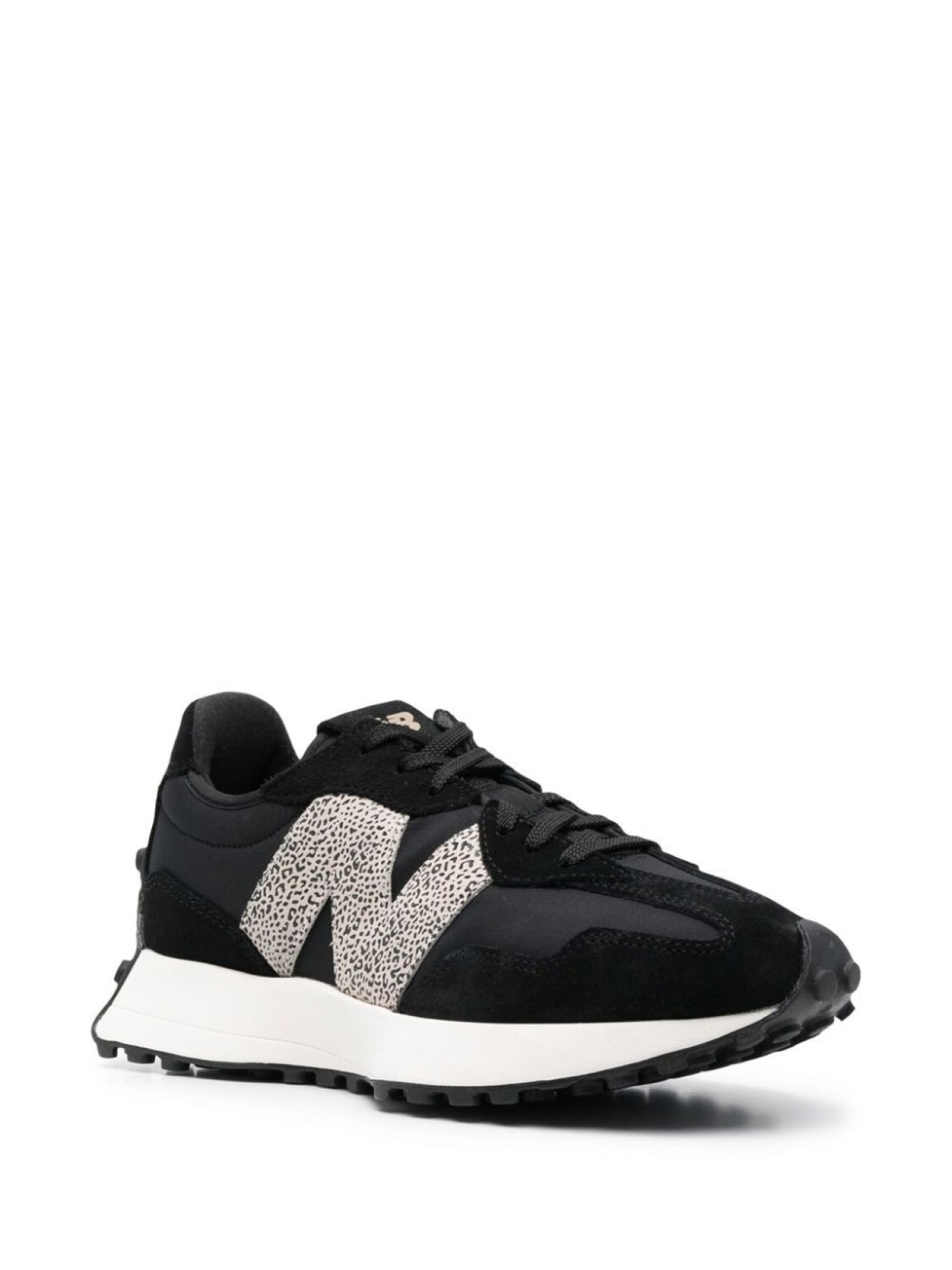New Balance кроссовки 327 Moombean Leopard, черный — фото 2